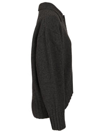 The Attico Women Cardigan With Embroidered Logo