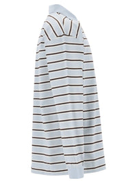 Bottega Veneta Men Striped Polo Shirt