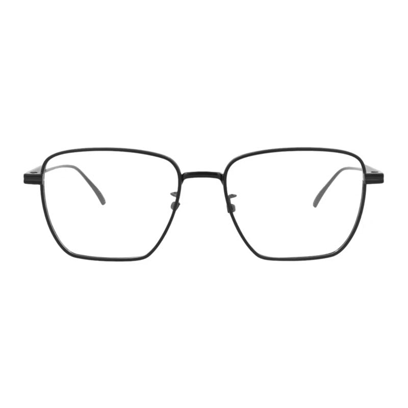 Bottega Veneta Eyeglasses Square Full Rim, Black Frame and Clear Demo Lens Lens BV1015O001