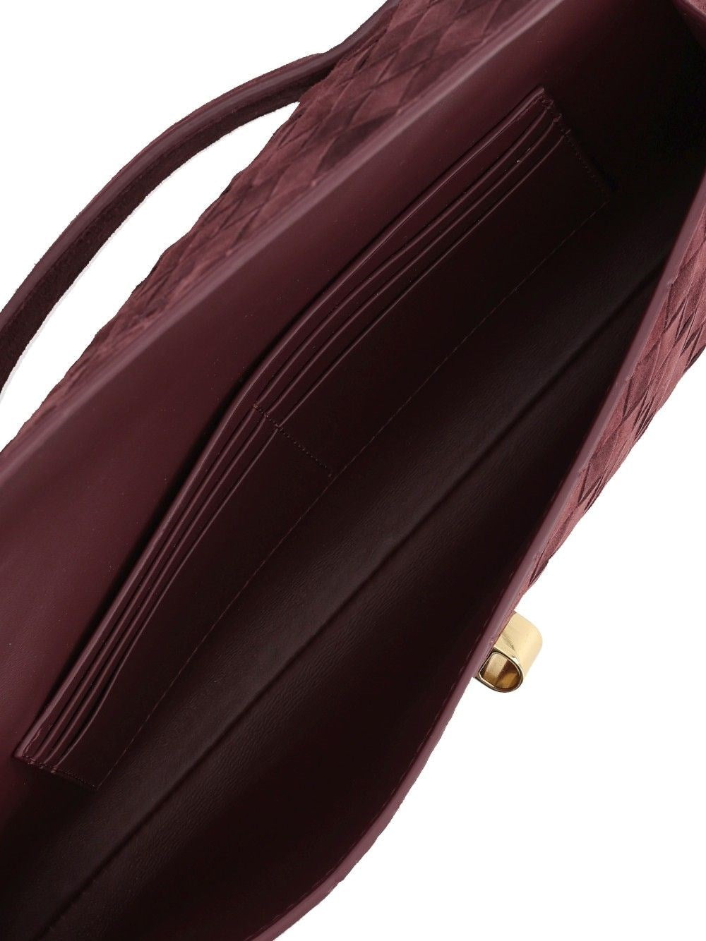 Bottega Veneta Bottega Veneta Women Andiamo Suede Clutch