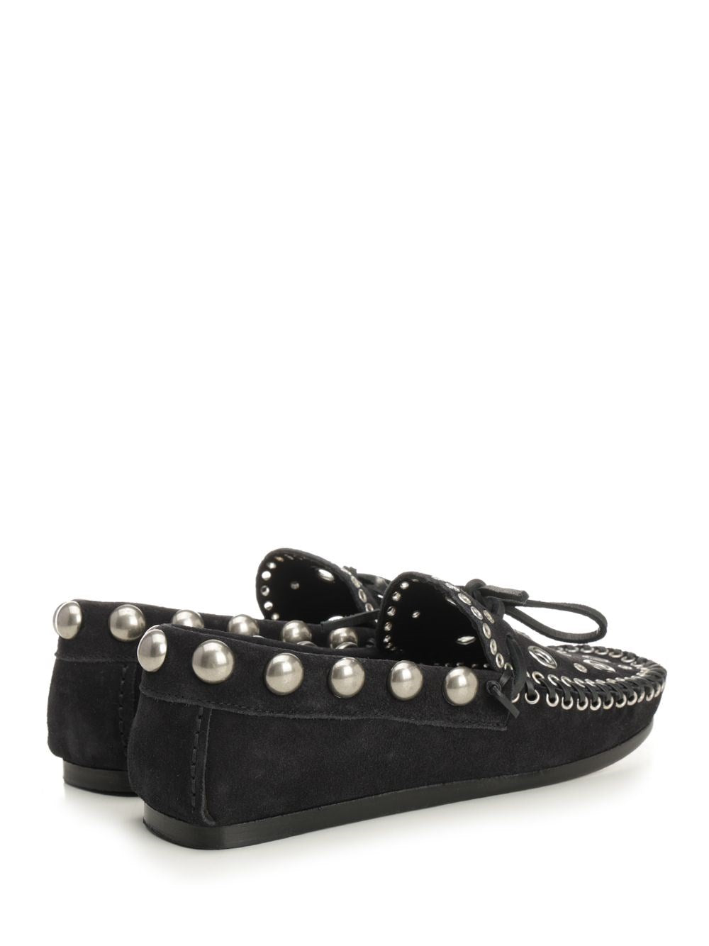Isabel Marant Women Suede Eyelets Moccasin
