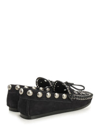 Isabel Marant Women Suede Eyelets Moccasin