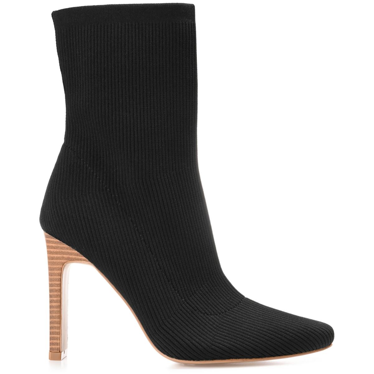 Elissa Womens Comfort Insole Knit Ankle Boots