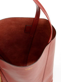 Chloe' Women Chloé Spin Large Hammered Leather Tote Bag
