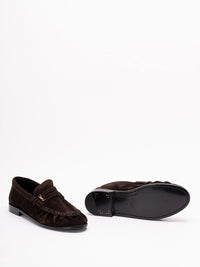 Saint Laurent Women Le Loafer Supple In Suede