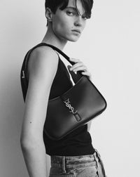 Saint Laurent Le 5 Ã 7 Hobo Leather Bag Women