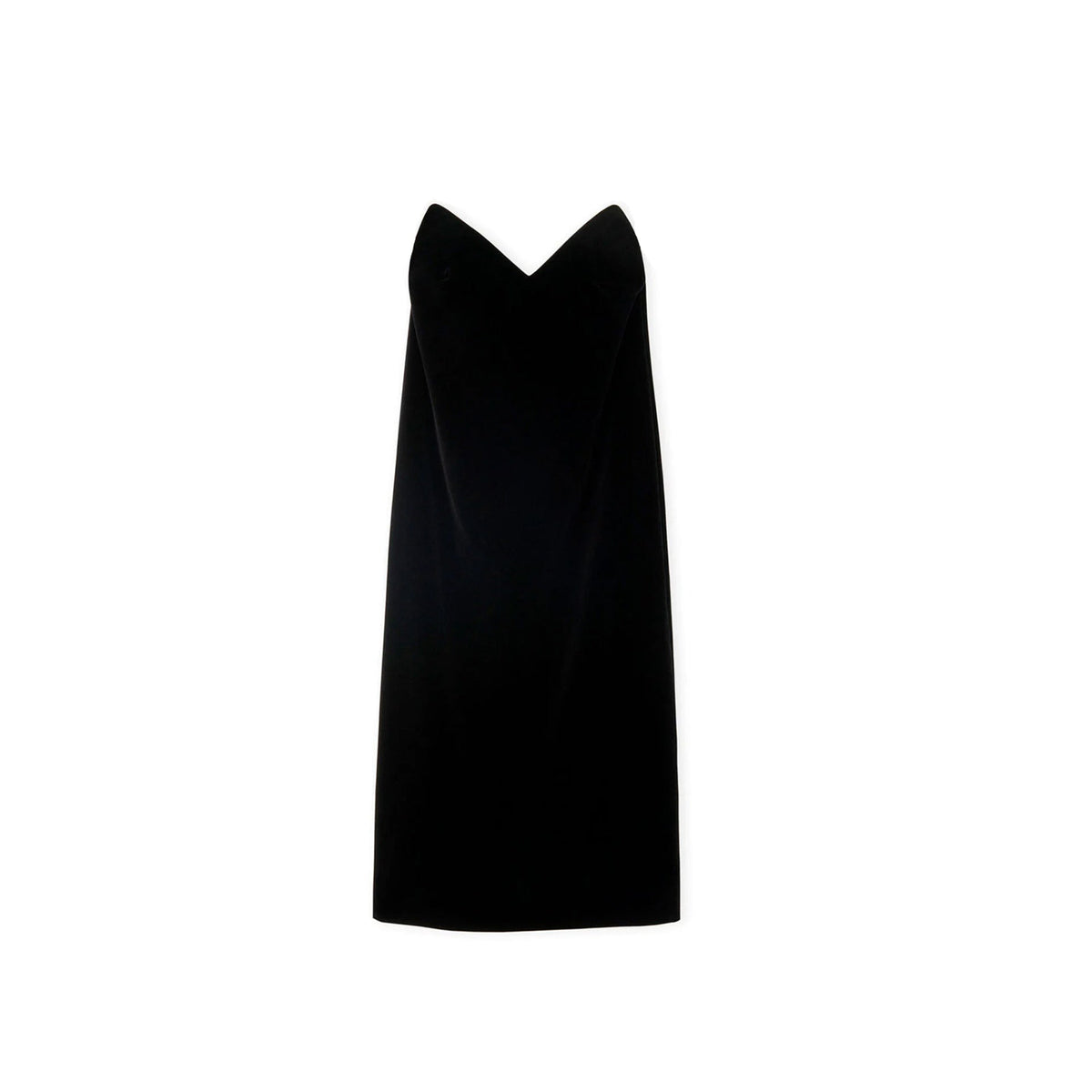 Loewe Bustier Velvet Dress Women