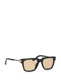 Mcqueen Mcqueen Men Square Acetate Sunglasses