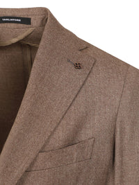 Tagliatore Men Wool And Silk Suit