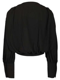 Rotate Women Long Sleeve V-Neck Top