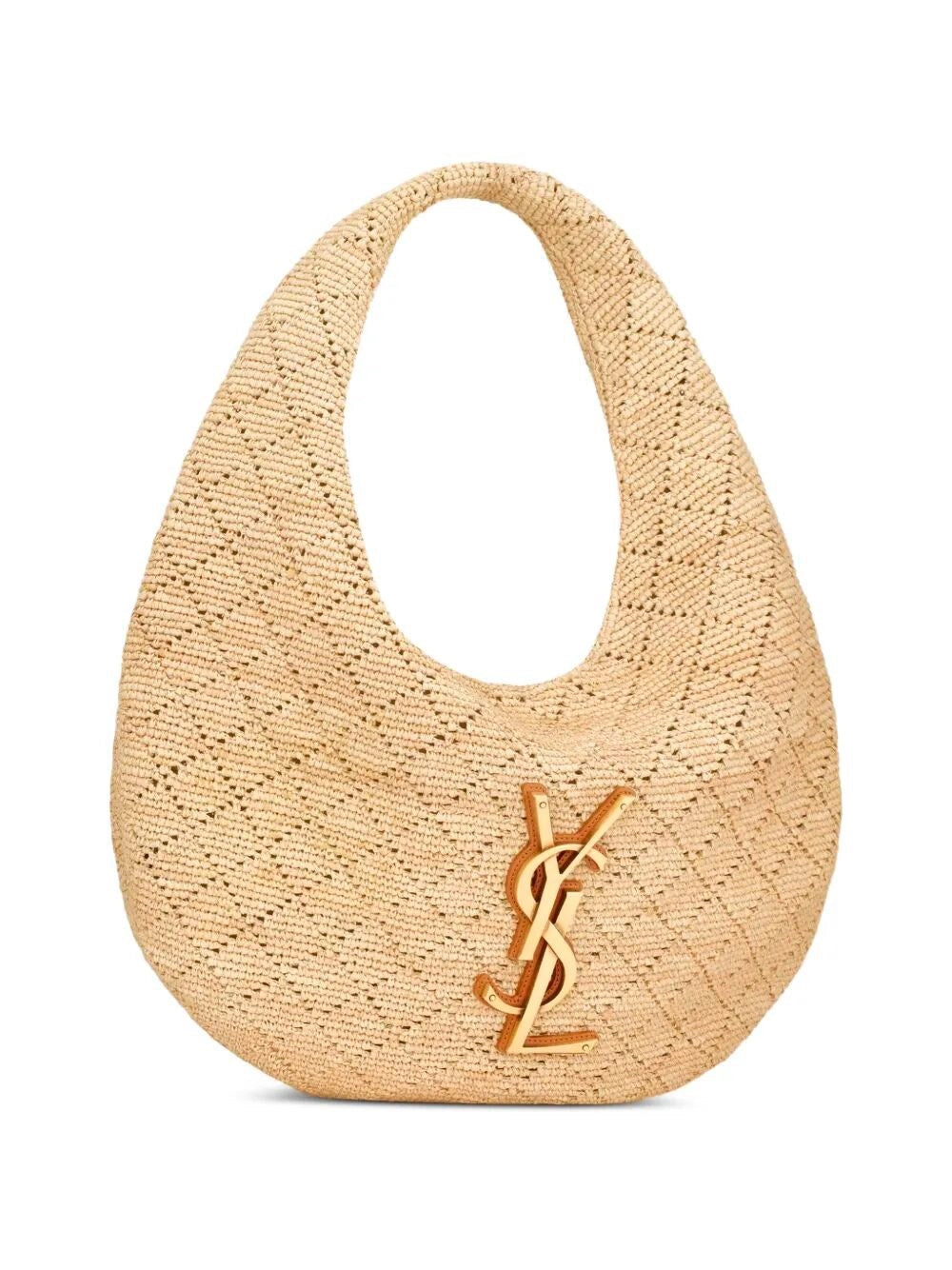 Saint laurent Saint Laurent Women `Icare` Raffia Hobo Bag