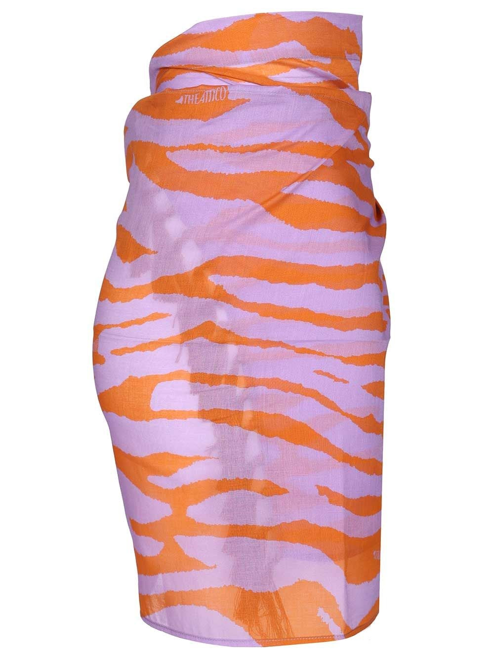 The Attico Women Animalier Pareo