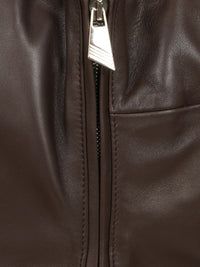The Attico Women Leather Mini Dress