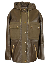 Celine Women Lambskin Parka