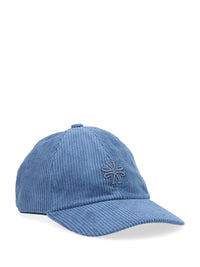 Jacob Cohen Men Velvet Baseball Cap