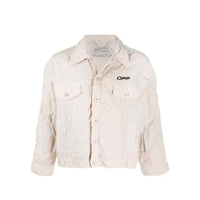 Off-White Logo Windbreaker Bomber Jacket Men