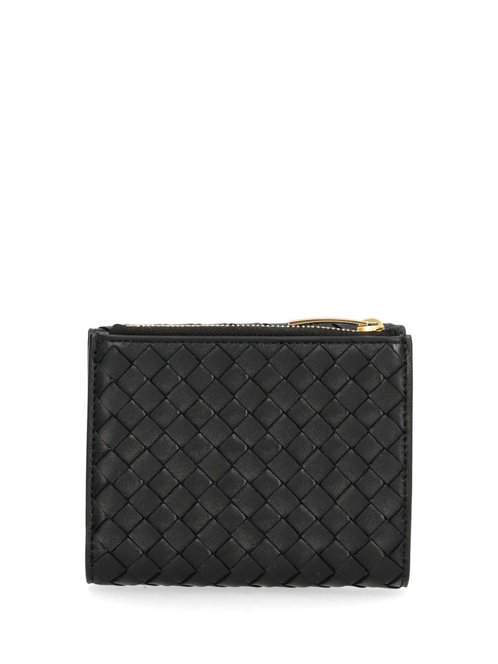 Bottega Veneta Women Small "Bi-Fold" Woven Wallet
