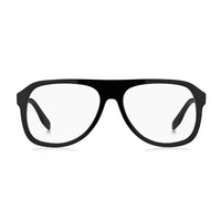 Marc Jacobs Eyeglasses Aviator Full Rim, Black Frame and Clear Demo Lenses Lens MARC641080700