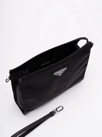 Prada Men Re-Nylon And Saffiano Pouch