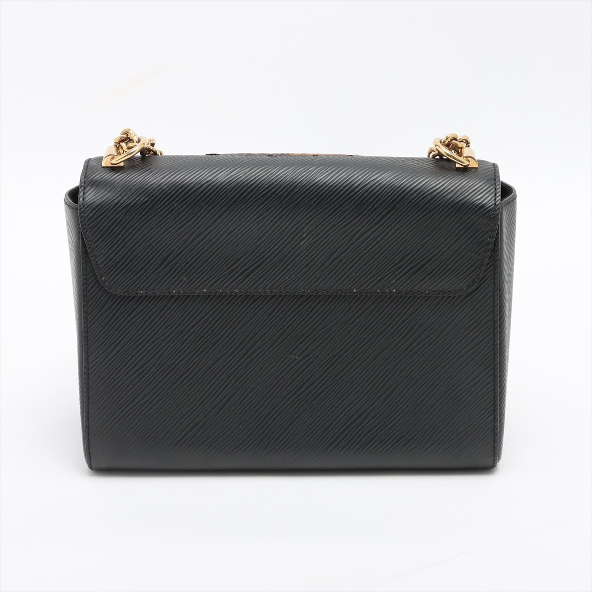 Louis Vuitton Twist Handbag Epi Leather Black Leather Shoulder Bag Bag (Authentic Pre-Loved)