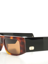 Valentino Garavani Valentino Garavani Women Rectangular Acetate Glasses