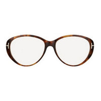 Tom Ford Tom Ford Eyeglasses Oval Full Rim, Dark Havana Frame and Clear Demo Lenses Lens FT5245052