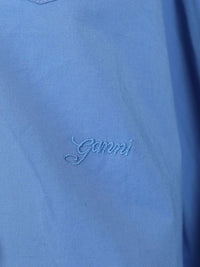 Ganni Women Cotton Shirt With Lace Details
