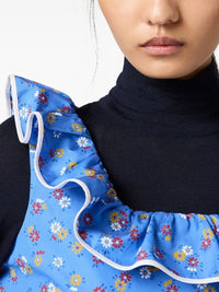 Miu Miu Women Poplin And Wool Sweater