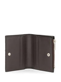 Celine Celine Men Compact Wallet In Grained Calfskin