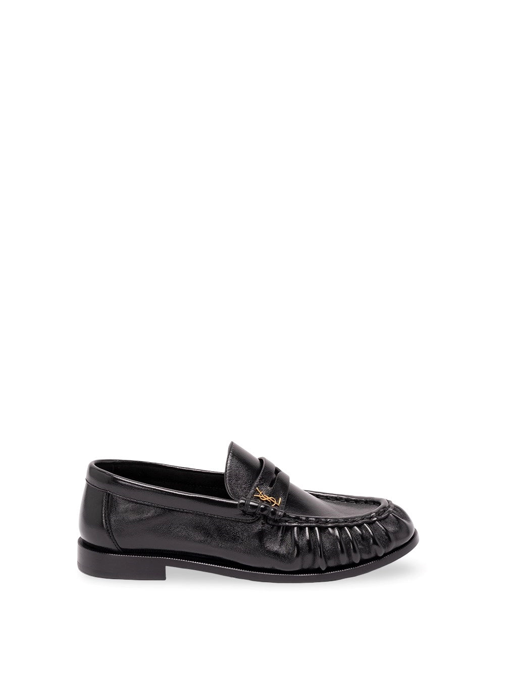 Saint Laurent Women Le Loafer Supple In Shiny Leather