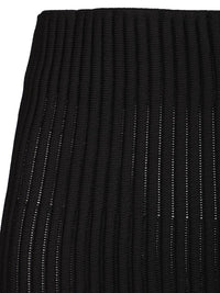 Alaïa Women Tubular Skirt With Fringes