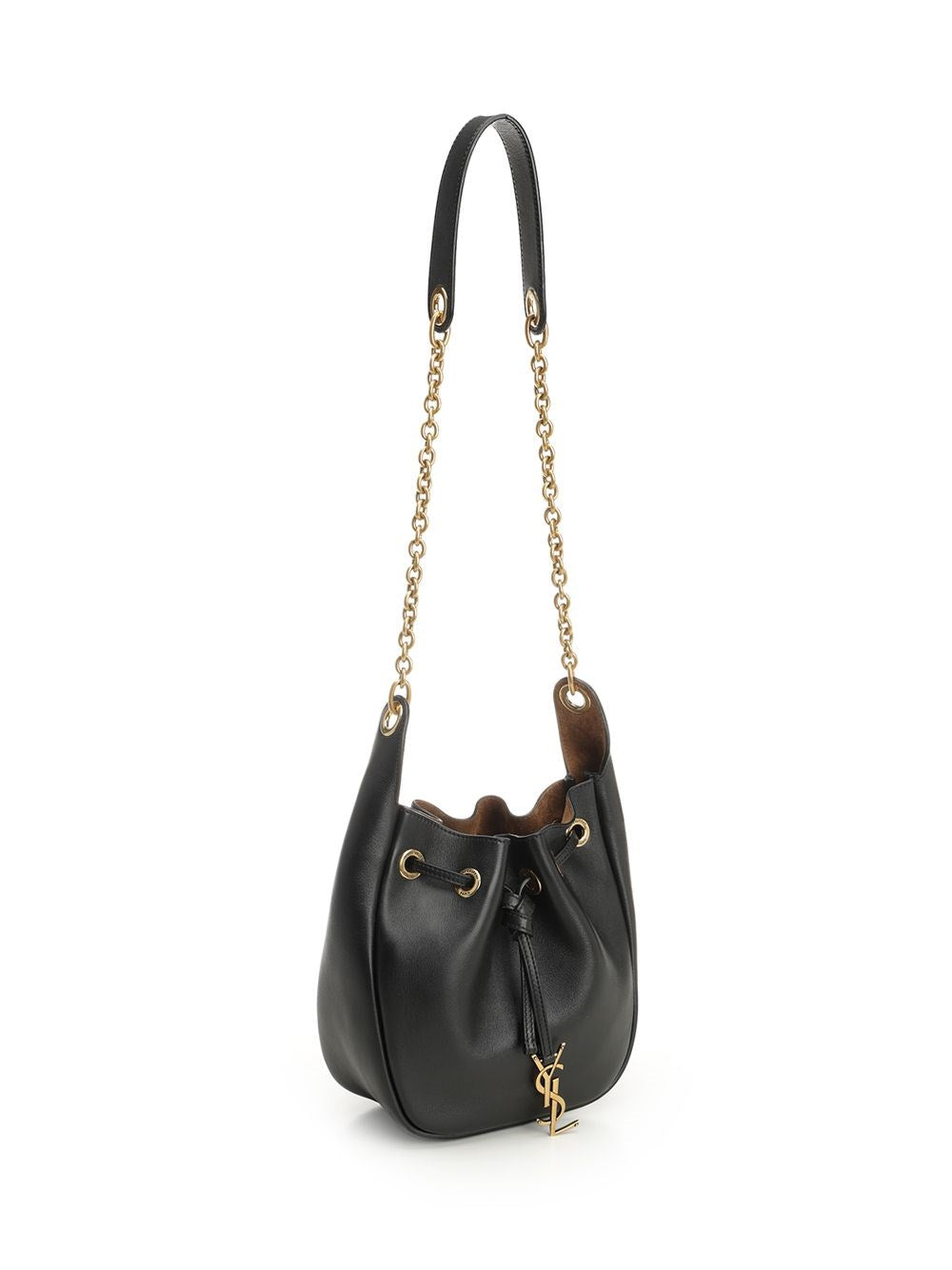 Saint Laurent Saint Laurent Women Leather Bucket Bag
