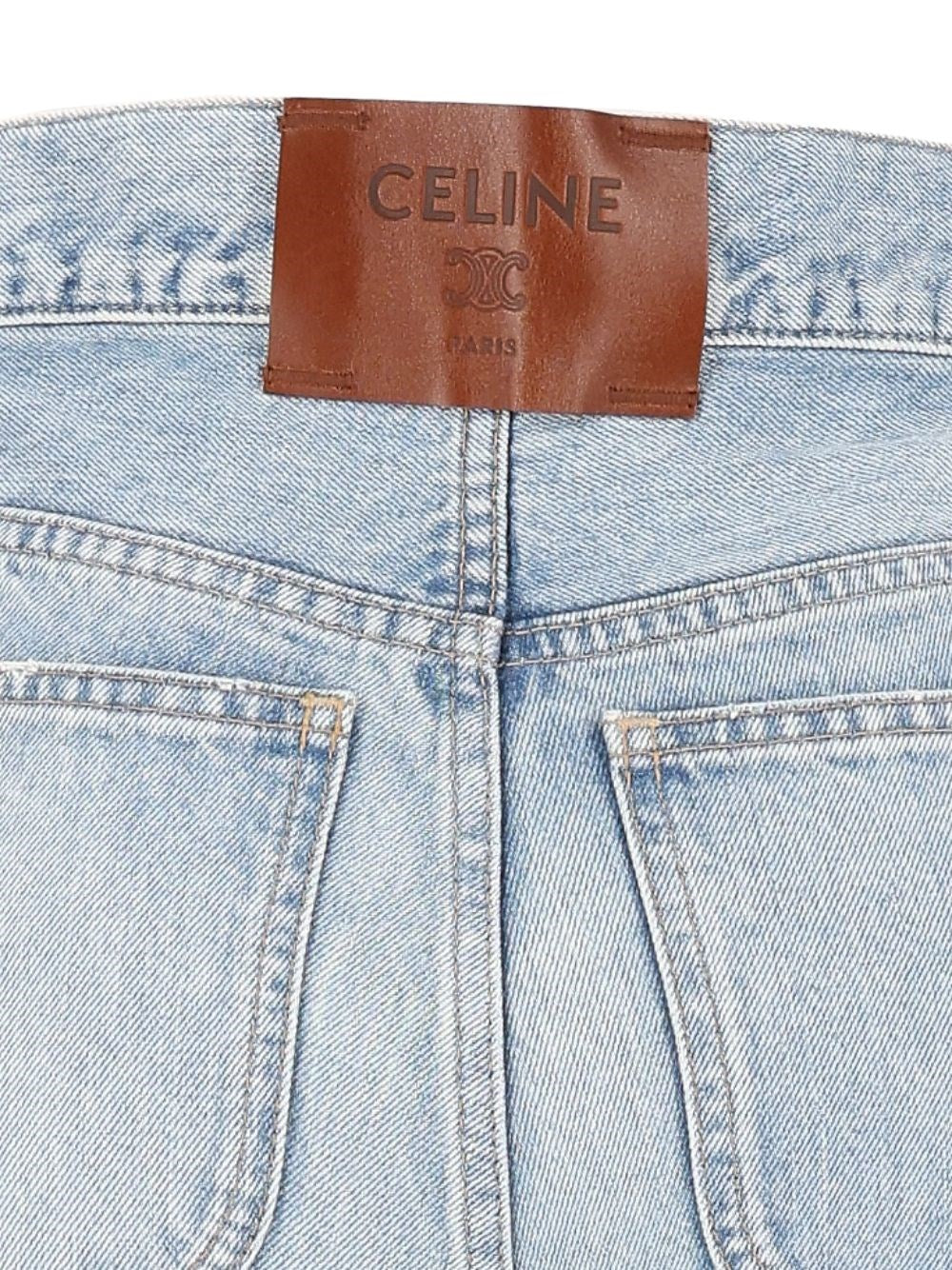 Celine Celine Women Straight-Leg Cotton Jeans
