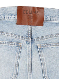 Celine Celine Women Straight-Leg Cotton Jeans