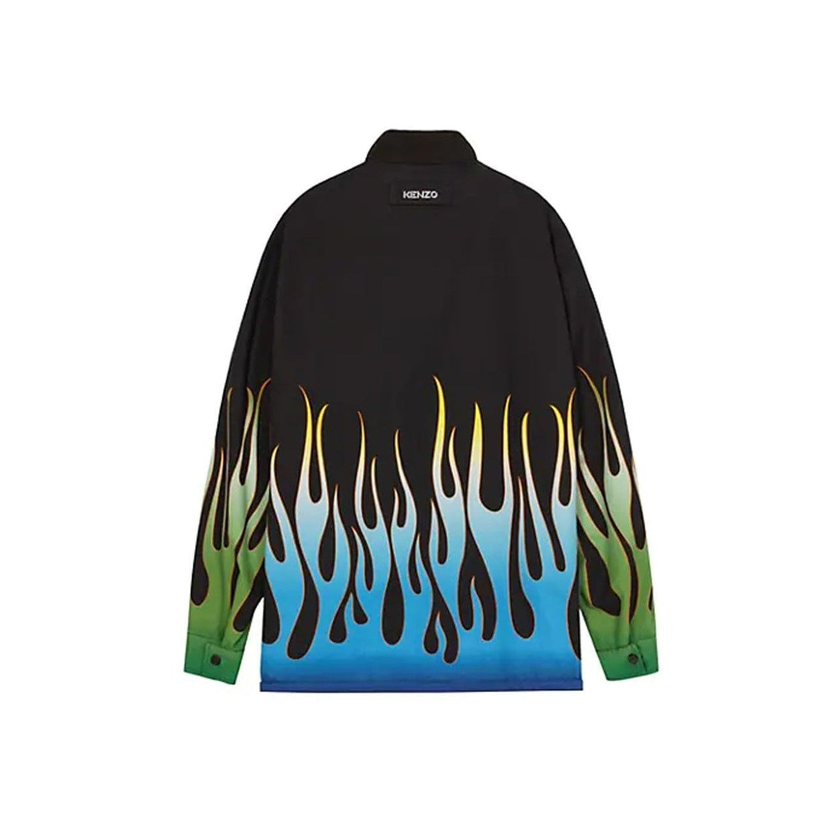 Kenzo Kenzo Flame Print Reversible Jacket Men