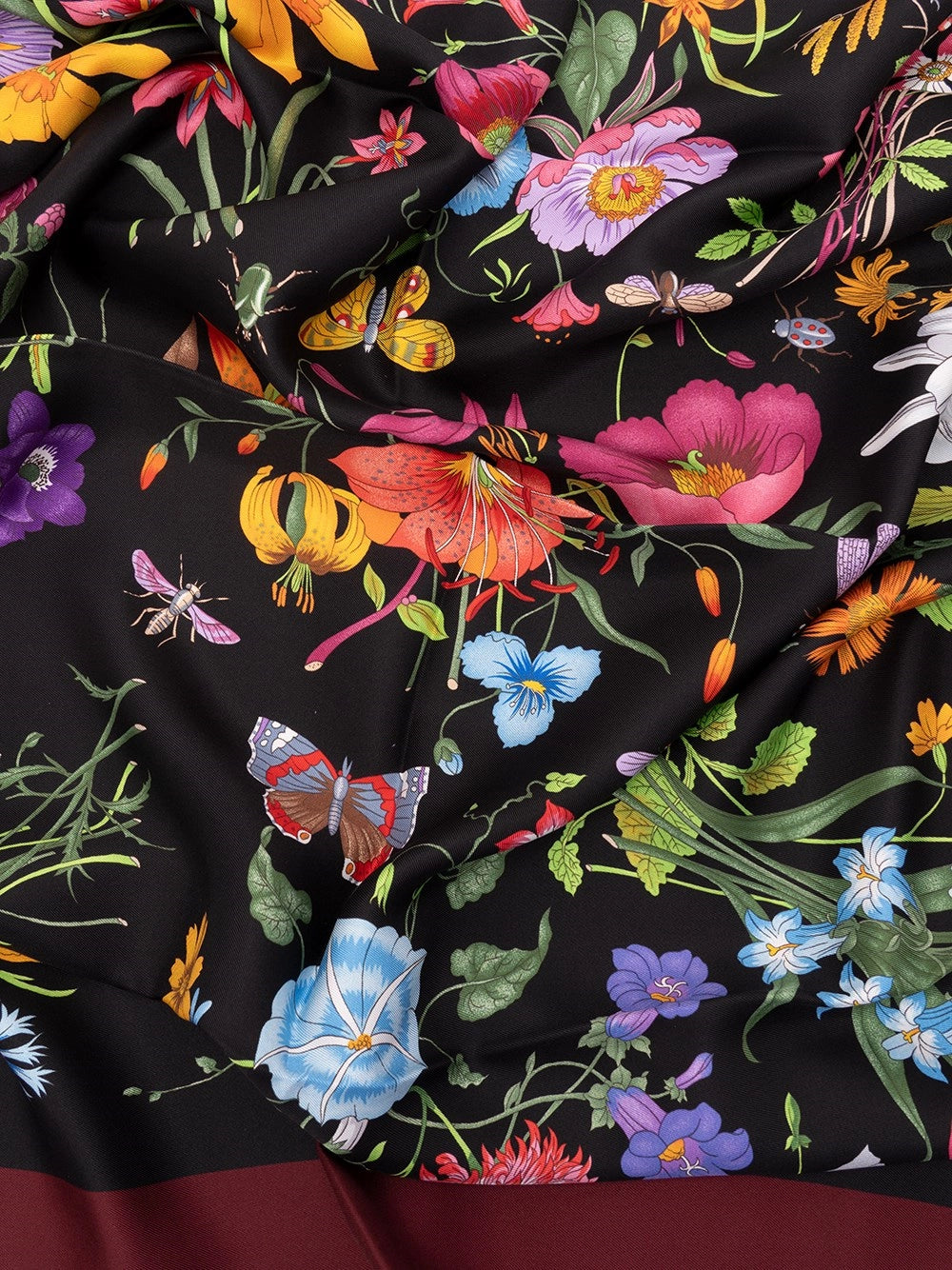 Gucci Women Printed Silk Foulard