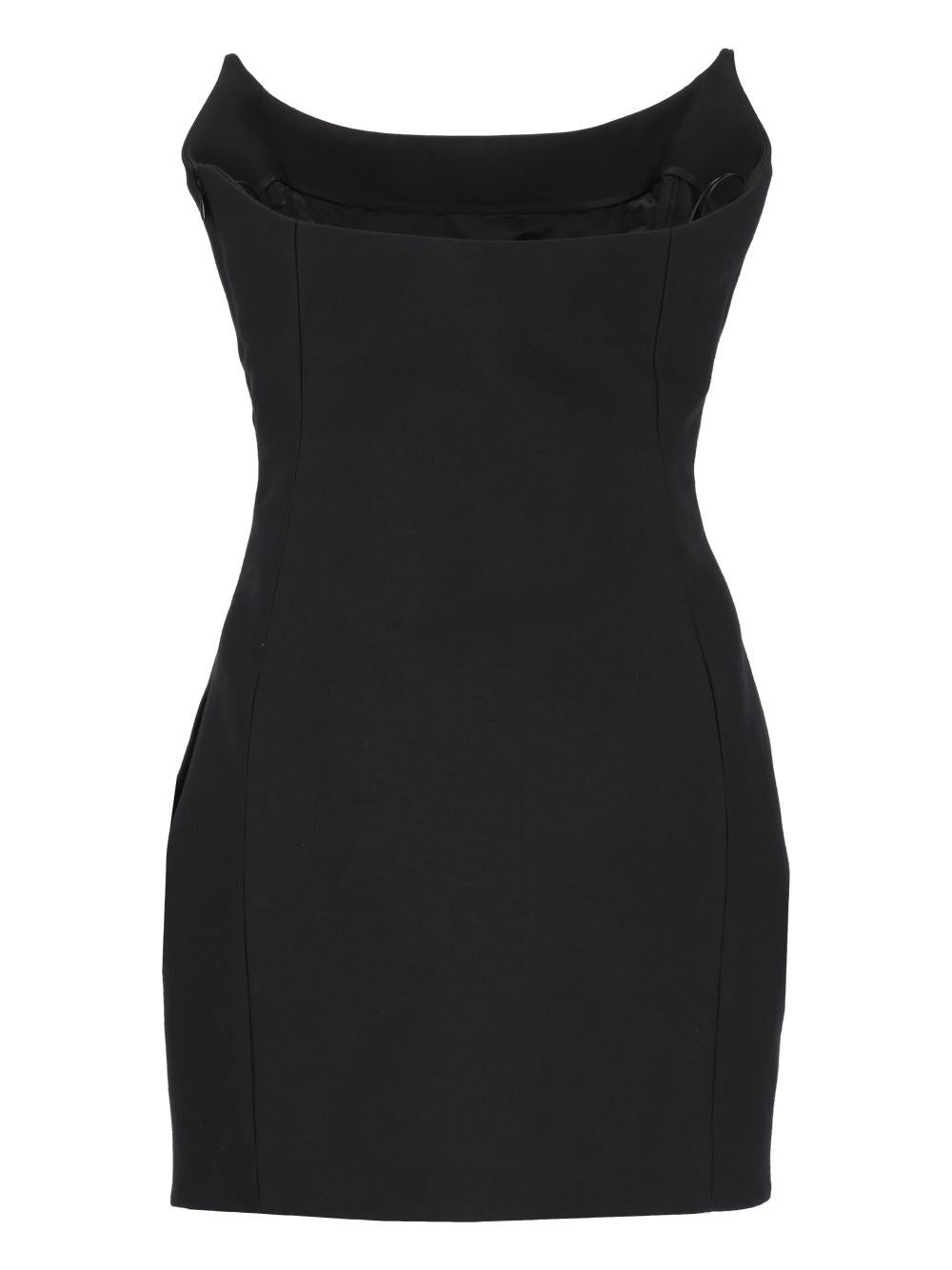 Balenciaga Women Bustier Mini Dress