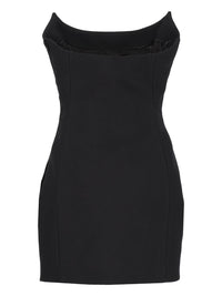 Balenciaga Women Bustier Mini Dress