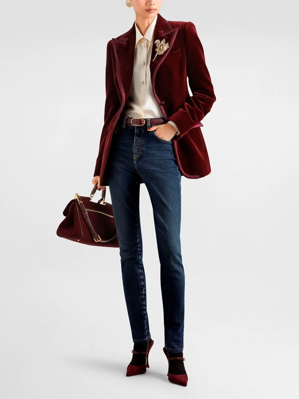 Dolce & Gabbana Women Silk Shirt