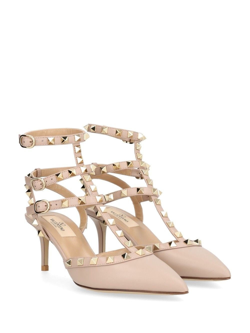 Valentino Garavani Women Rockstud Pumps With Straps