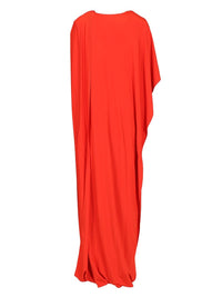 Stella Mccartney Women Asymmetrical Cape Maxi Dress