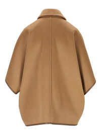 Max Mara Women Cape With Piping