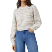 Marley Womens Knit Striped Pullover Sweater