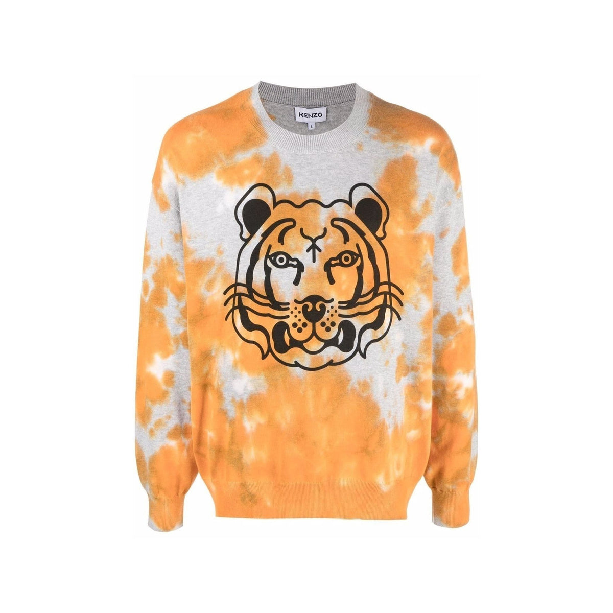 Kenzo Kenzo Tie Dye Tiger Sweater Men