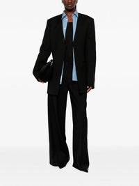 Peserico Women Wool Gabardine Palazzo Pants