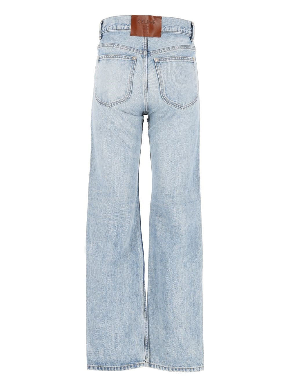 Celine Celine Women Straight-Leg Cotton Jeans