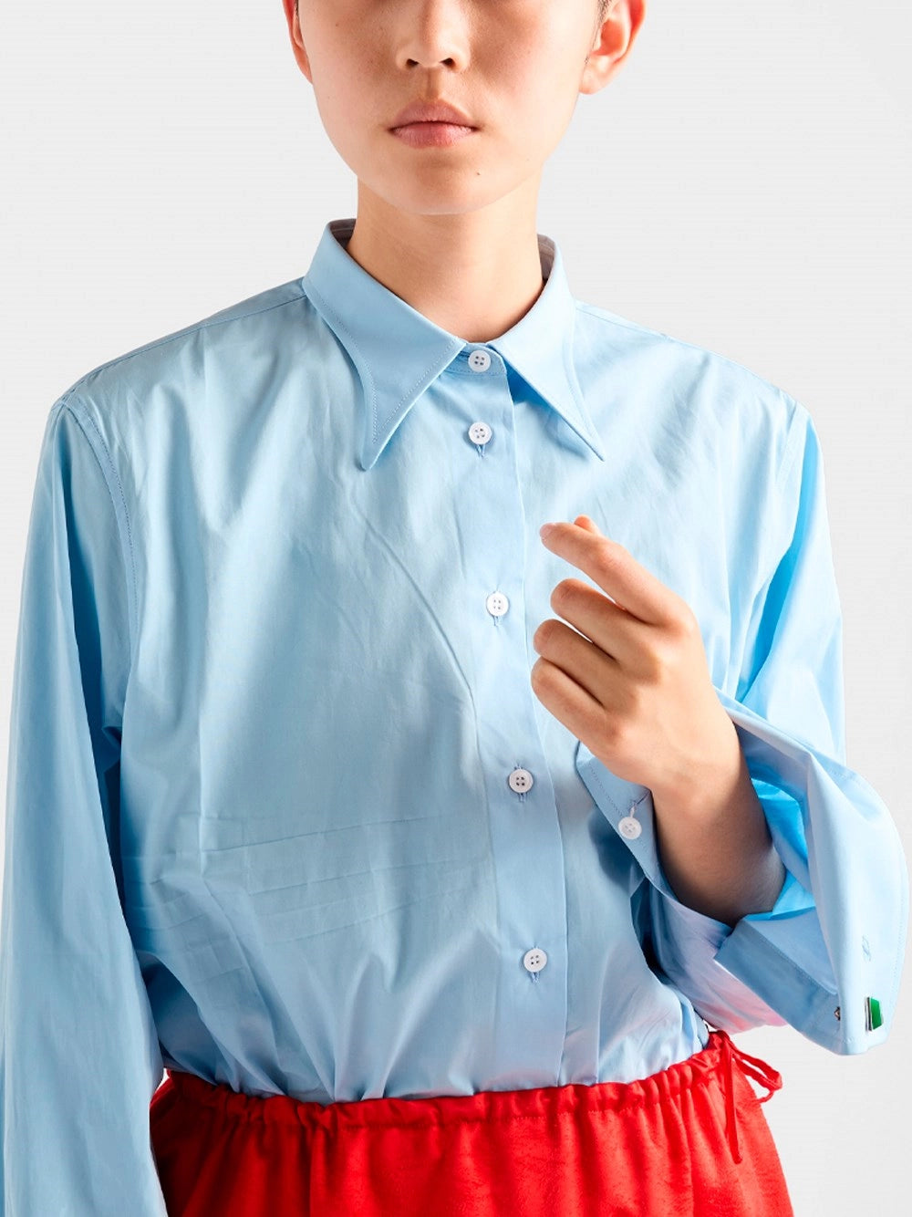 Prada Women Popeline Shirt