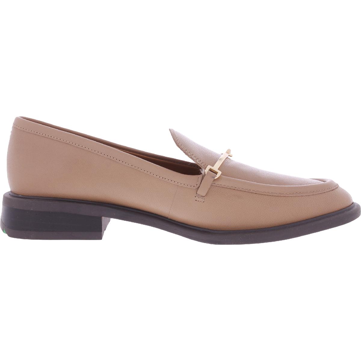 Eda Womens Leather Slip On Loafers5