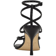 Dallin Womens Leather Strappy Heels