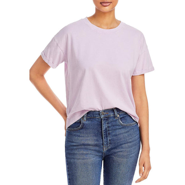 Womens Side Slit Short Sleeve T-Shirt
